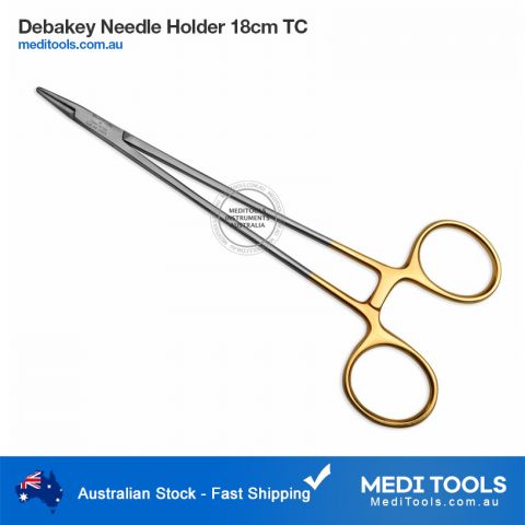 Debakey Needle Holder 18cm TC