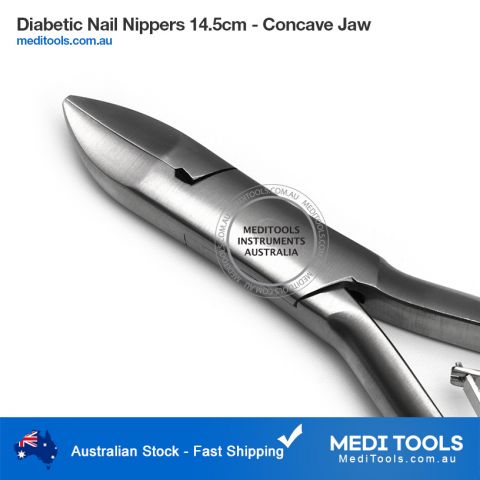 Diabetic Nail Nippers Straight Cut 14.5cm