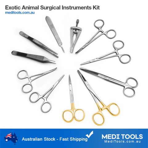 Exotic Animal Surgical Instruments Kit