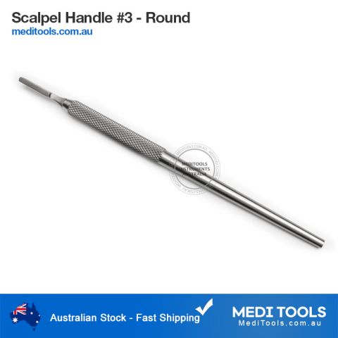 Scalpel Handle #3 Round