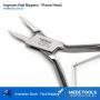 Ergonomic flame-head ingrown toenail nippers for effective ingrown nail care.










