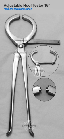 Adjustable Hoof Tester 16"