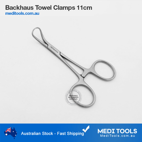 Backhaus Towel Clamps 11cm