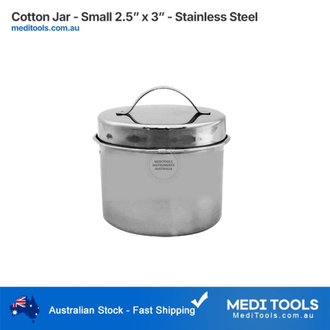 Cotton Jar Ointment Jar Container Medical Cotton Balls Jar Sponge Cotton Dressing Container Gauze Cotton Swabs Storage Canister