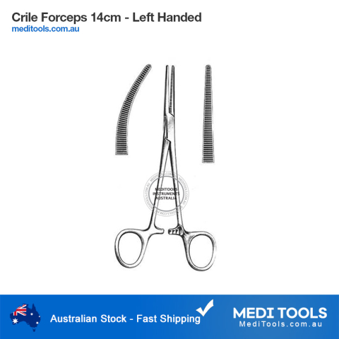Crile Forceps 14cm Left Handed