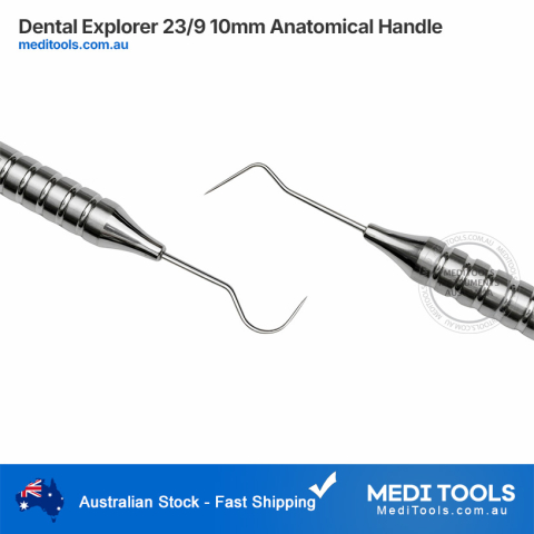Dental Explorer 23/9 Anatomical Handle