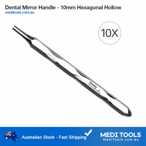 Dental Mirror Handle Bulk Buy Hexagon 10mm Hollow