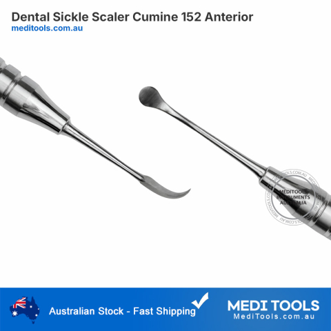 Dental Scaler Cumine 152 – Double-End Interproximal Scaler with Hollow Handle
