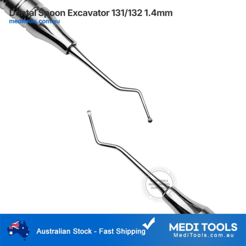 Dental Round Spoon Excavator 131/132 1.4mm