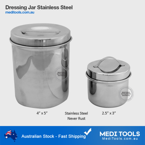 Dressing Jar -Cotton Jar Set