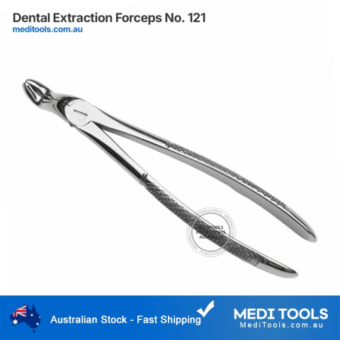 DENTIFY® Dental Extraction Forceps No. 121 - Upper Wisdom Teeth
