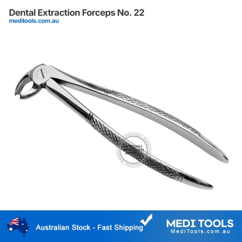 Dental Extraction Forceps No. 22 - Lower Molars