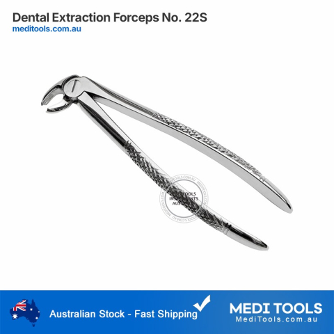 Dental Extraction Forceps No. 22S - Lower Molars Pediatric