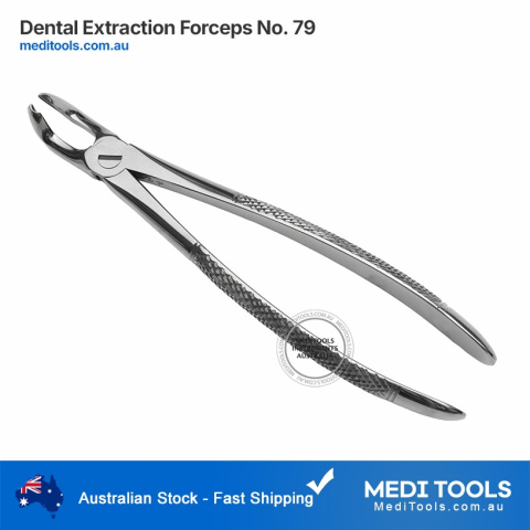 DENTIFY® Dental Extraction Forceps 79 - Lower Third Molars - Wisdom Teeth