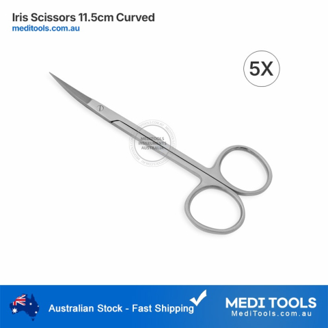 Iris Scissors Curved