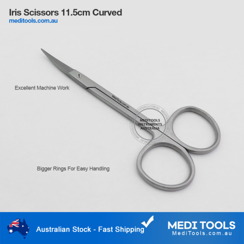 Iris Scissors Curved