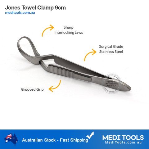 Backhaus Towel Clamps 11cm