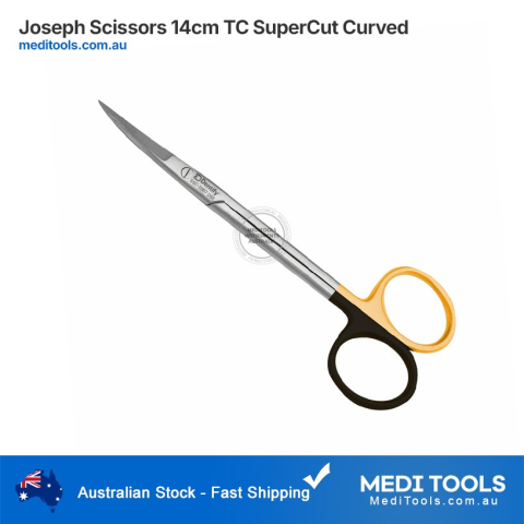 Joseph Scissors 14cm TC SuperCut Curved
