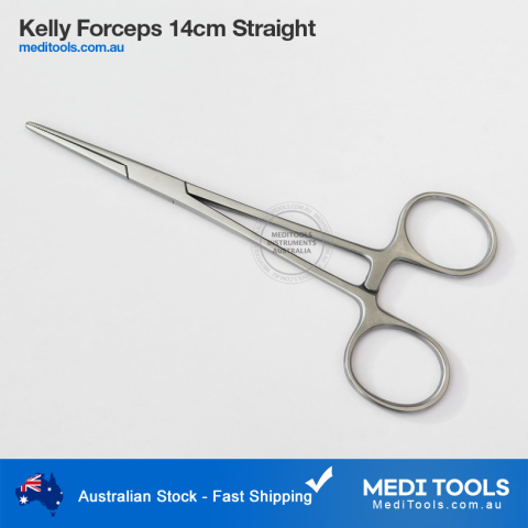Kelly Forceps Straight 14cm