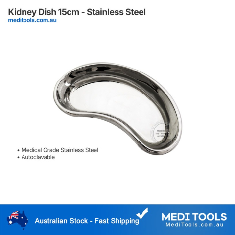 Kidney Dish 6" - Stainless Steel