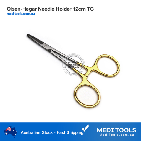 Olsen Hegar Needle Holder 12cm TC