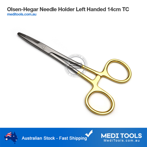 Olsen Hegar Needle Holder Left Handed 14cm TC