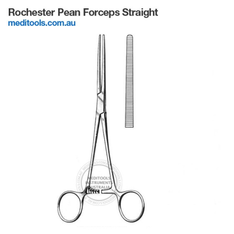 Rochester Pean Forceps Straight
