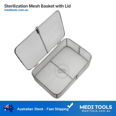 Sterilization Mesh Basket with Lid