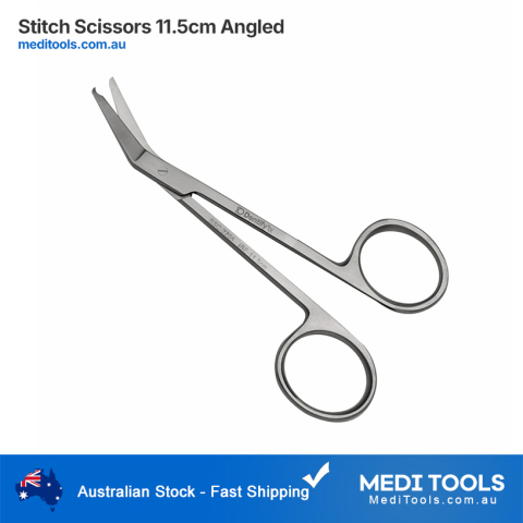 Stitch Scissors 11.5cm Angled