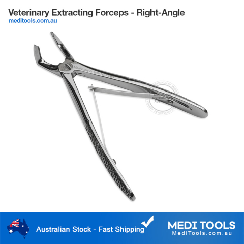 Extraction Forceps - Cat and Small Dog Right Angle