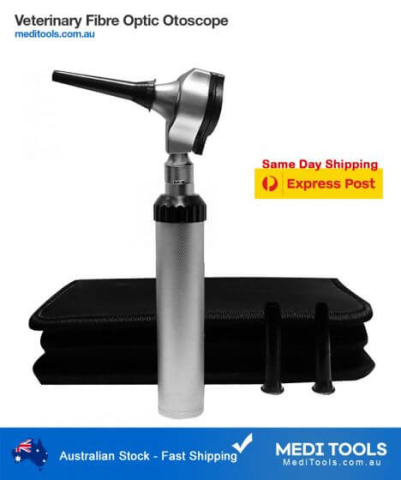 Veterinary Fiber Optic Otoscope