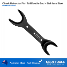 Dental Cheek Retractor Double Ended Fish Tail