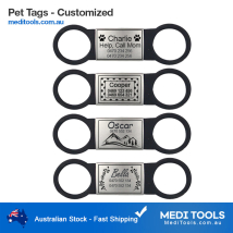 Buy Personalized Laser Engraved Dog ID Tags – Stainless Steel