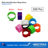 Bird Identification Leg Rings 8mm