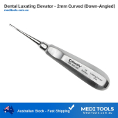 Dental Luxating Elevator 2mm Curved (Down-Angled)