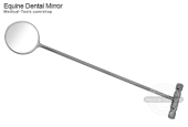 Equine Dental Mirror