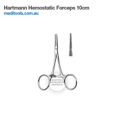 Hartmann Hemostatic Forceps 10cm Straight