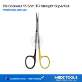 Iris Scissors 11.5cm TC Straight SuperCut