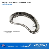 Kidney Dish Stainless Steel 8"
