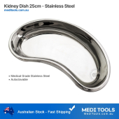 Kidney Dish Stainless Steel 10"