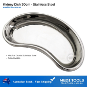 Kidney Dish Stainless Steel 12" - 30cm
