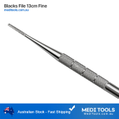 Blacks' File Fine Grit 13cm round