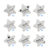 Custom, Dog Tags, Slide on, Dog ID tag, small dog ID tag