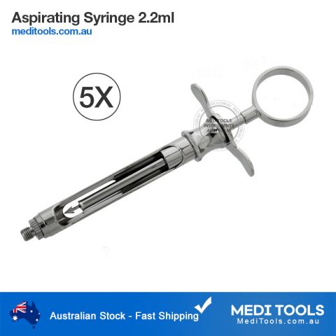 Dental Aspirating Syringe 2.2ml