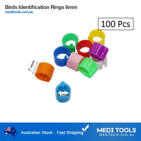 Birds Identification Rings 6mm