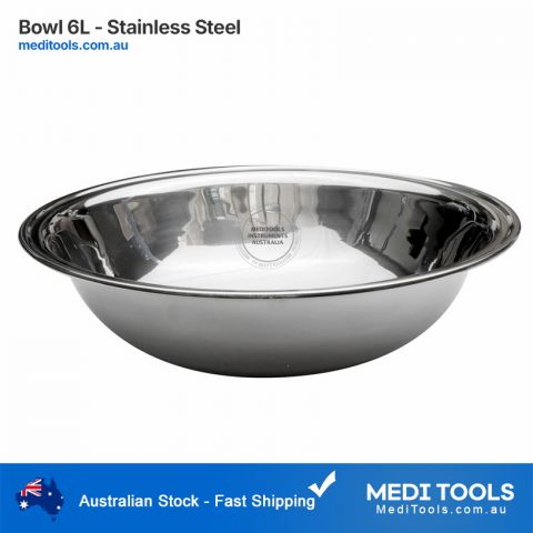 Bowl 6 Liter Stainless Steel