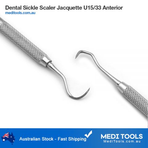 Dental Sickle Scaler Jacquette U15/33 Anterior