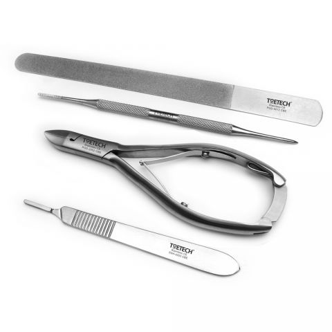 TOETECH® Diabetic Nail Nippers Kit - Straight Cut