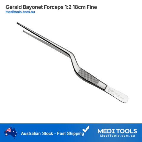 Gerald Bayonet Forceps 1:2 18cm 