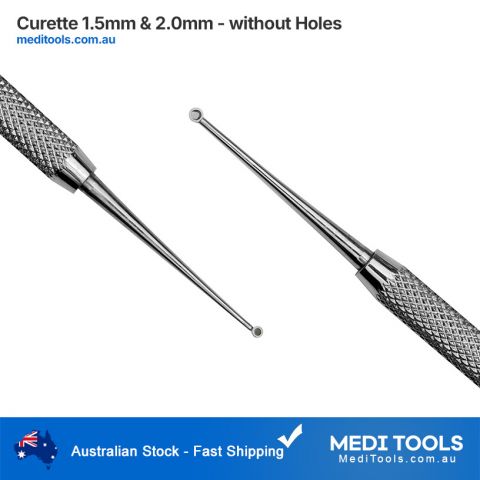Podiatry Curette 1.5mm/2.0mm